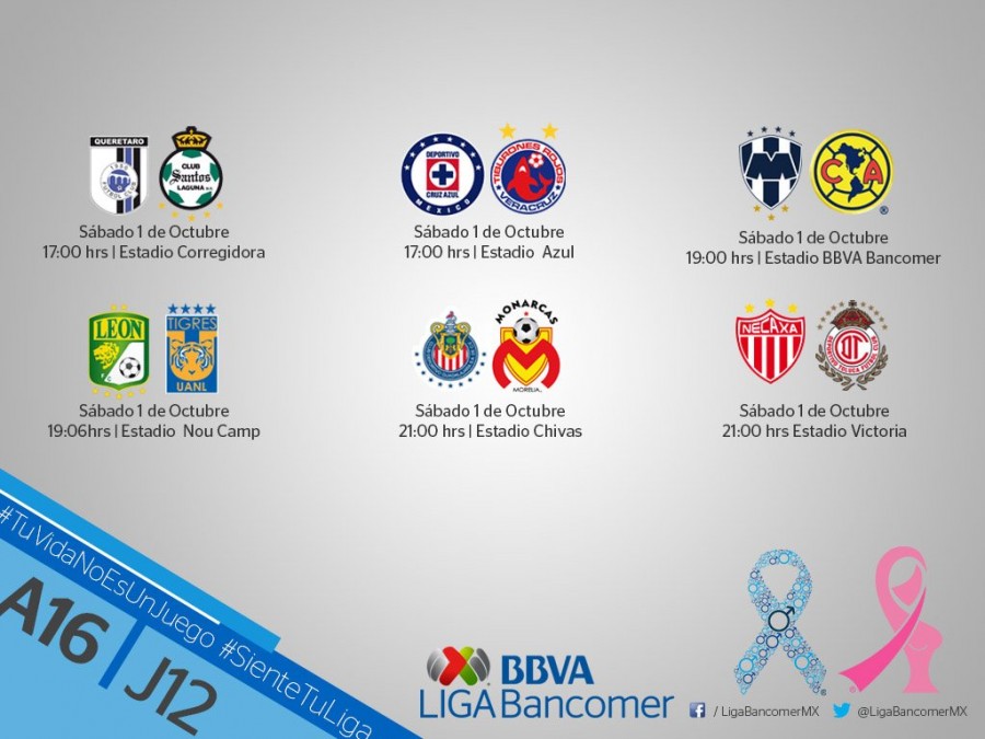 Se enfrentarÃ¡n seis equipos de la Liga BBVA
