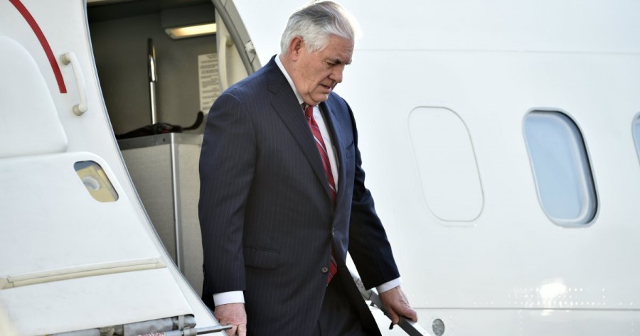 Llega el secretario de Estado de EEUU a México