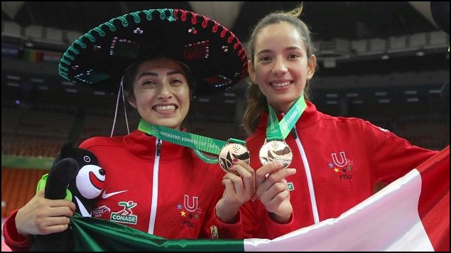 Dos medallas más para la delegación mexicana en Universiada 2017