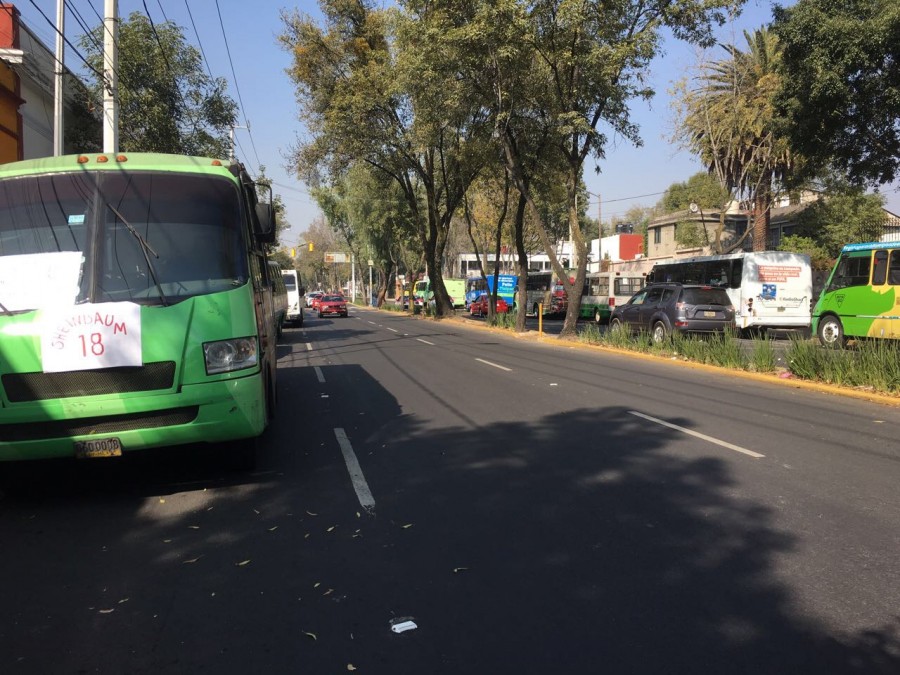 Acarreados y ambulantes en el informe de Sheinbaum