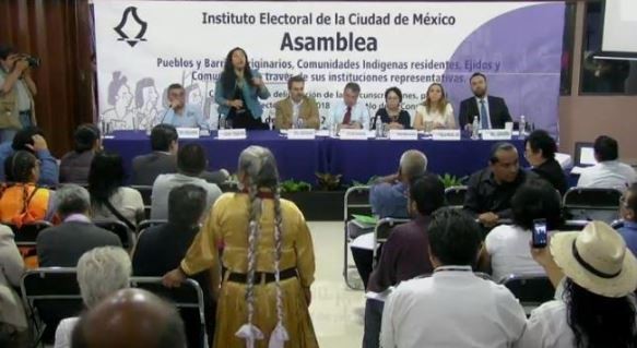 Promoverán pueblos y barrios originarios amparo contra la ley electoral, revela Fabiola Poblano