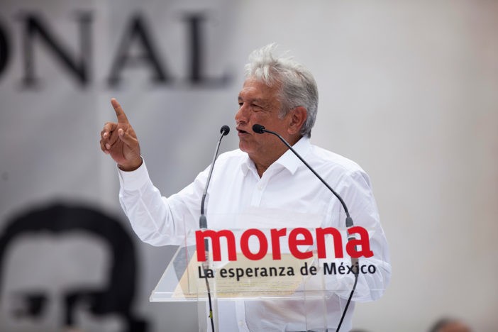 AMLO sostiene encuentro con gobernadores de la frontera norte