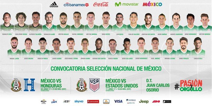 Dos Santos y Dueñas vuelven a la convocatoria