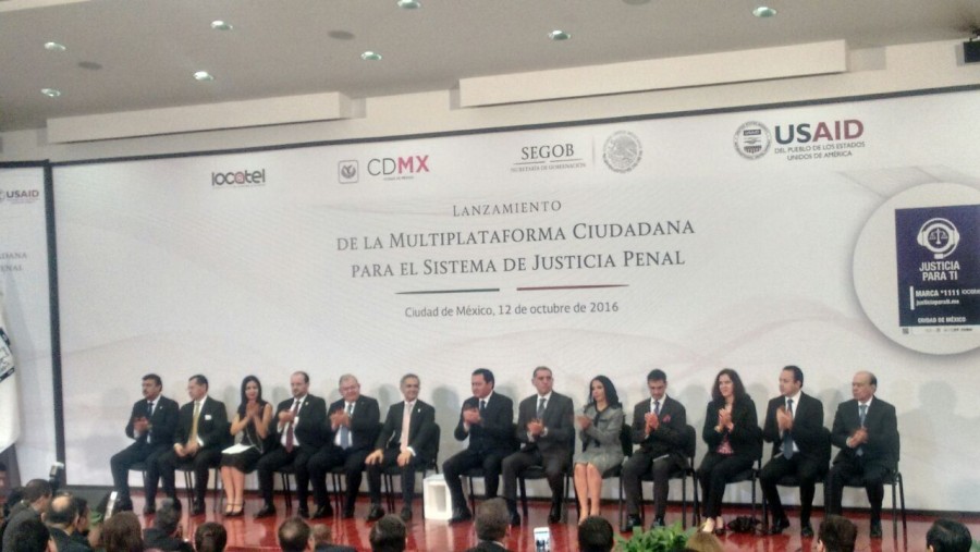Lanzan Multiplataforma ciudadana para el Sistema de Justicia Penal