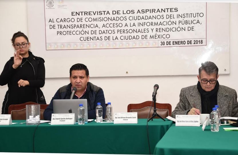 El plazo ampliado en la ALDF para elegir comisionadas del Infodf mostró sus claroscuros. Sólo 3 de 8 aspirantes siguen vigentes