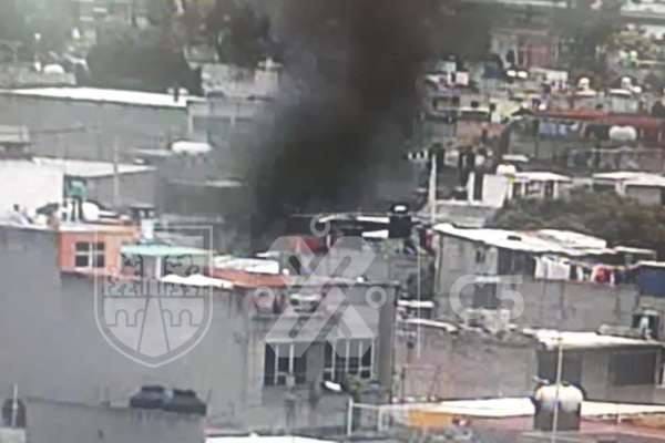 Se incendia inmueble en GAM