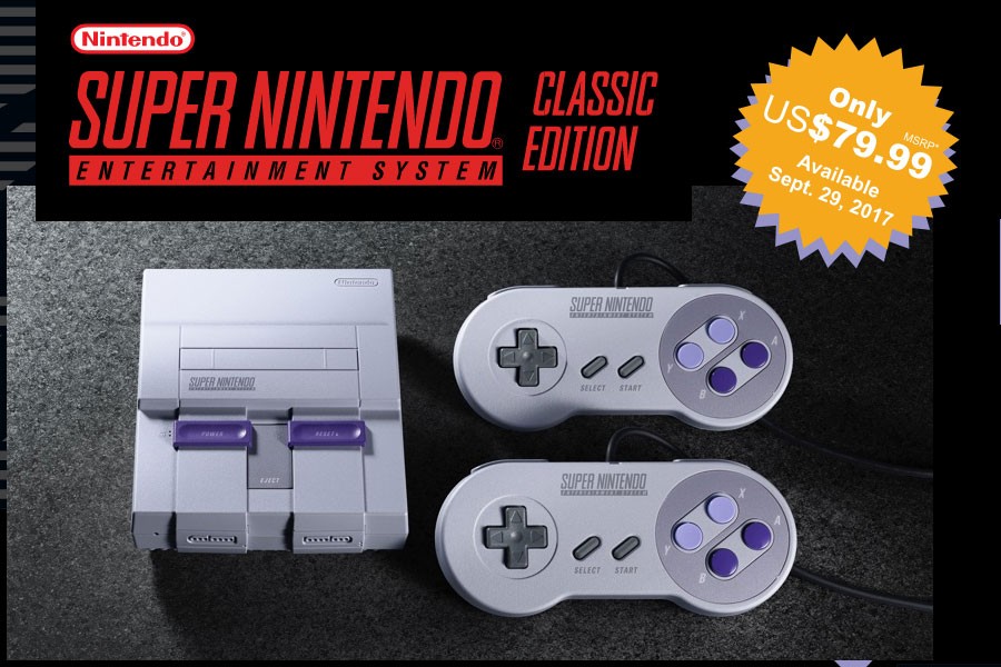 Saldrá a la venta en septiembre la Super NES Classic Edition