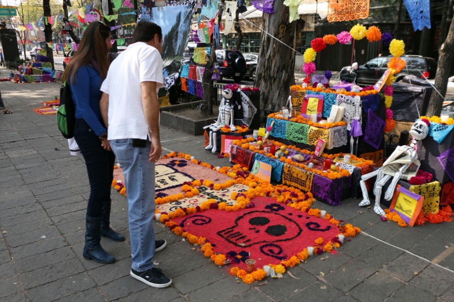 QuÃ© elementos tiene un altar de muertos