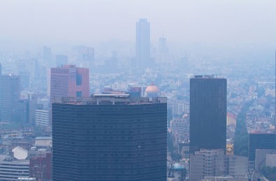 Continuá la mala calidad del aire en la CDMX