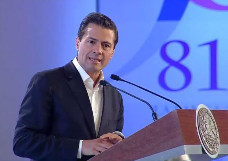 Peña Nieto destaca voluntad de México, EU y Canadá para renovar el TLCAN