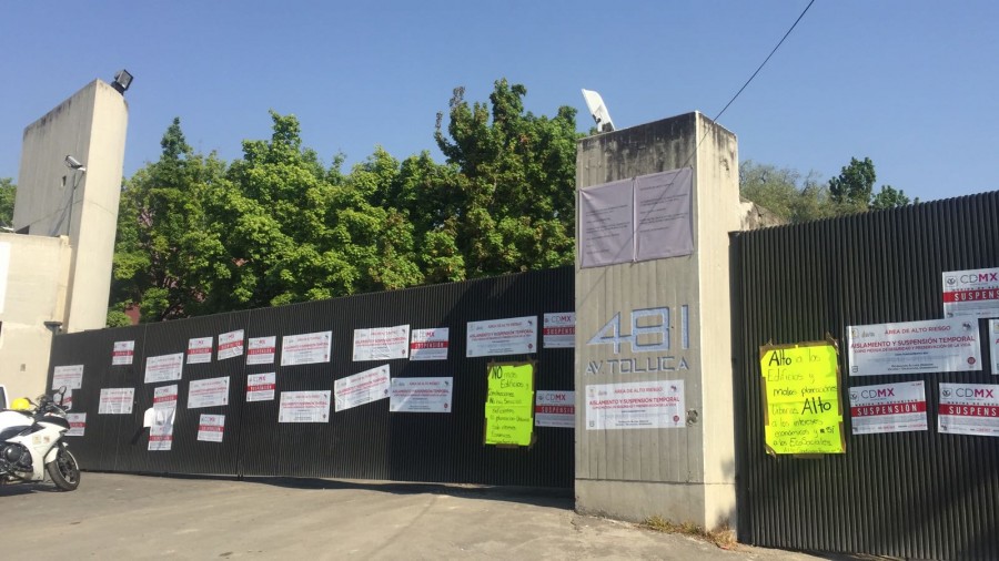 Asegura delegación Álvaro Obregón que obra de derrumbe tenía Manifestación de Construcción