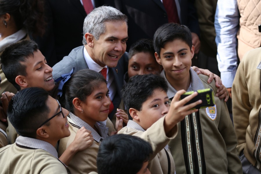 Supervisa Mancera regreso a clases