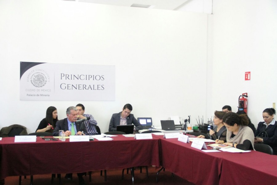 Aprueban en lo general dictamen de Principios Generales en Asamblea Constituyente