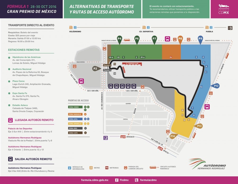 Generan plan de movilidad para realización de Gran Premio