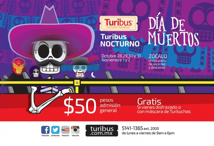 Regalará viajes el Turibus de la CdMX