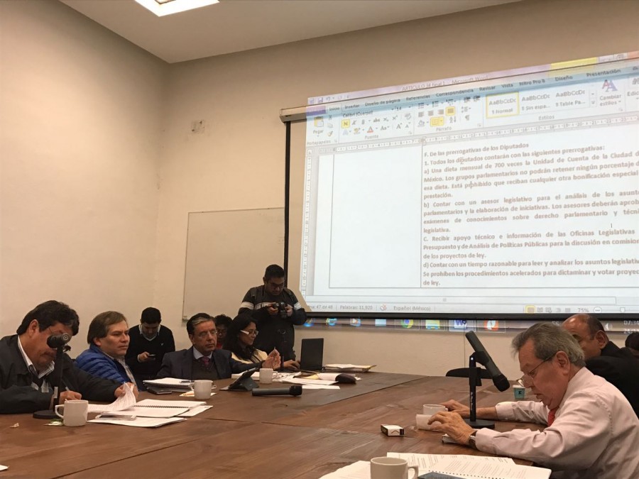 Aprueban en Asamblea Constituyente dictamen sobre ciudadanía y ejercicio democrático