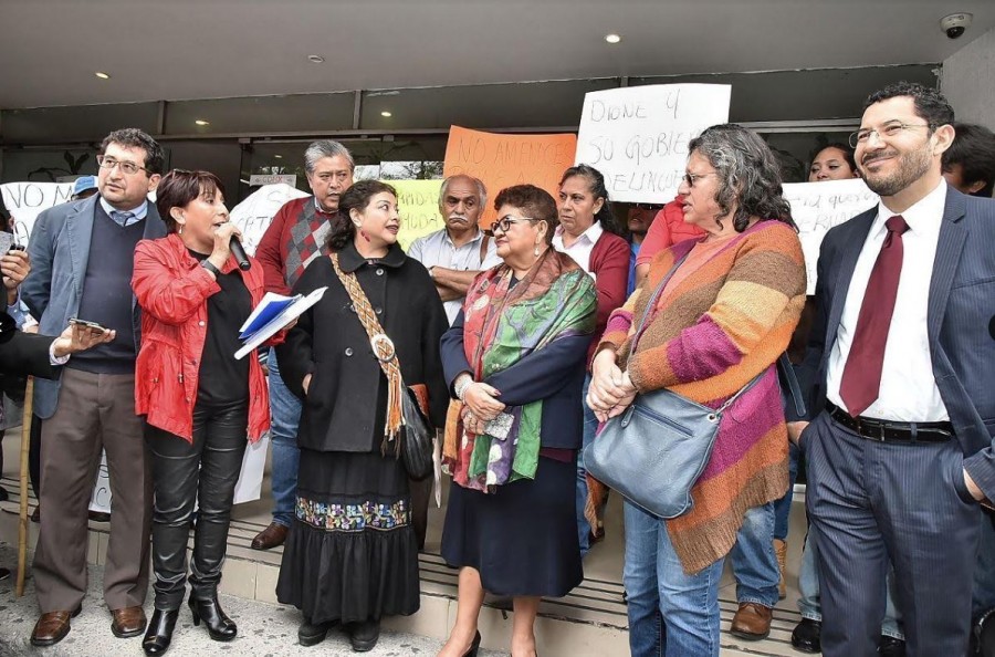 Denuncia Morena agresiones de jefa delegacional en Iztapalapa