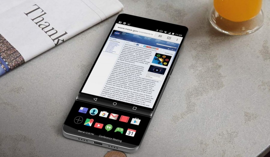 Presentan nuevo modelo de la serie V de LG