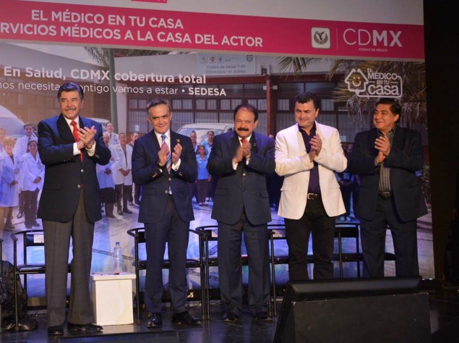Médico en Tu Casa firma convenio con la Casa del Actor