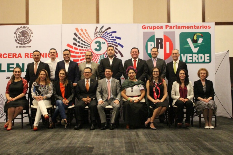 Legisladores del PRI y PVEM trabajarÃ¡n conjuntamente con Constituyentes