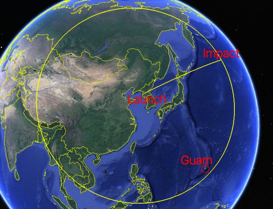 Norcorea lanzó misil que cayó cerca de Hokkaido