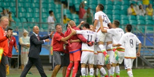 SelecciÃ³n mexicana aventaja 5-1 a Fiji