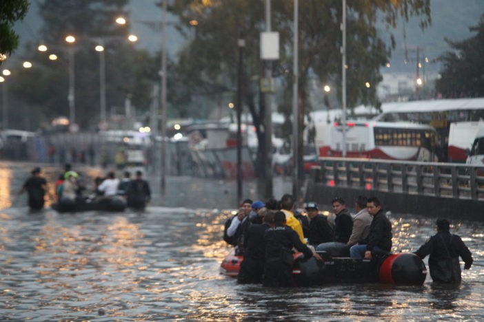 Las lluvias atípicas dejaron su rastro por la ciudad