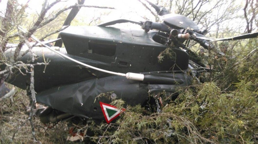 Se accidenta helicÃ³ptero de la Fuerza AÃ©rea Mexicana