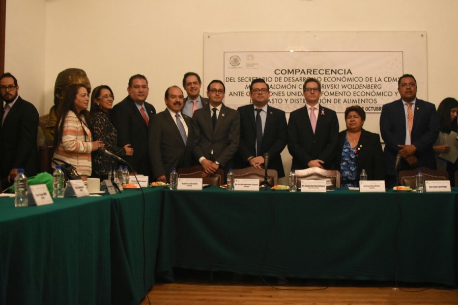 Comparece Secretario de Desarrollo Económico ante ALDF
