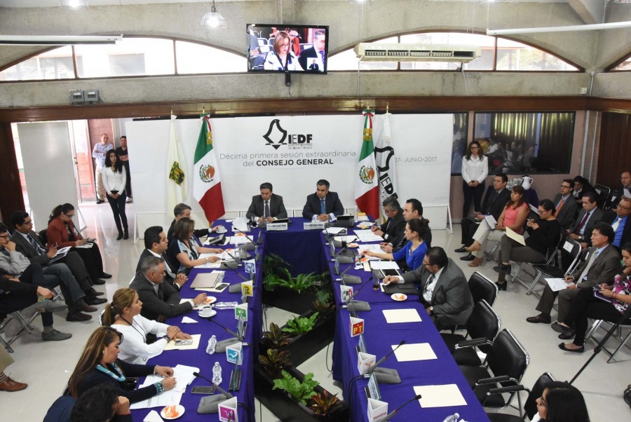 Aprueba el IEDF su plan de trabajo para dividir las demarcaciones en circunscripciones