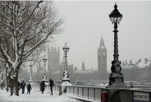 Tormentas de nieve paralizan Europa