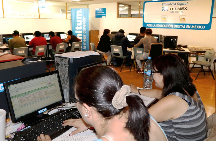 Se incrementa uso de aula digital en la Central de Abasto de la CDMX