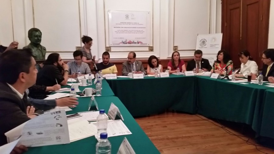 Impulsan organizaciones ciudadanas en la ALDF figura de alcaldías abiertas
