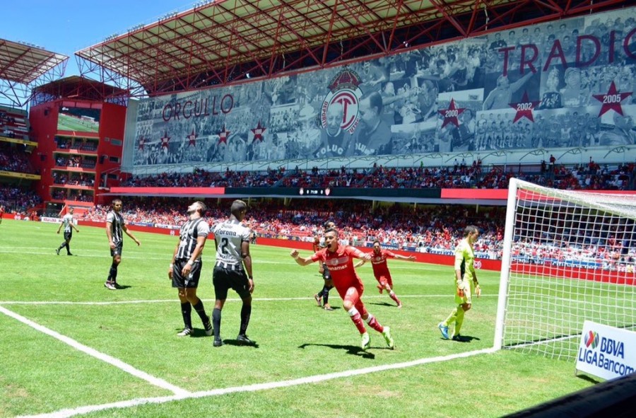 Toluca, nuevo líder de la Liga MX