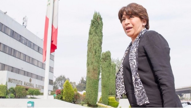 Delfina Gómez denuncia ante el INE Violencia de Género por parte de dirigentes del PAN y PRI
