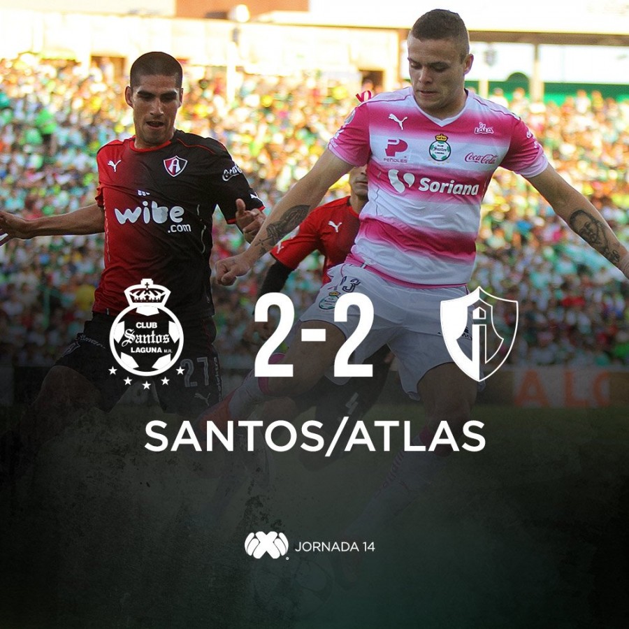 Rescata Atlas empate en la agonía del partido