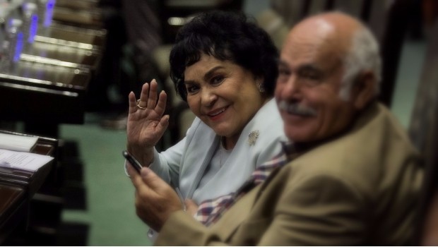 Carmen Salinas descalifica a Delfina Gómez y apoya a Del Mazo