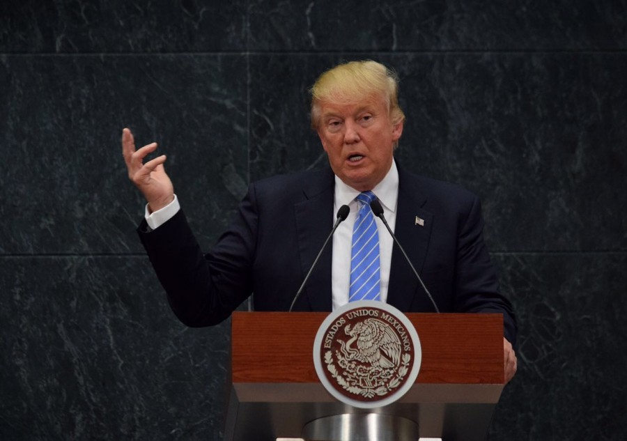 Trump vino a México a ratificar su política antimigrantes