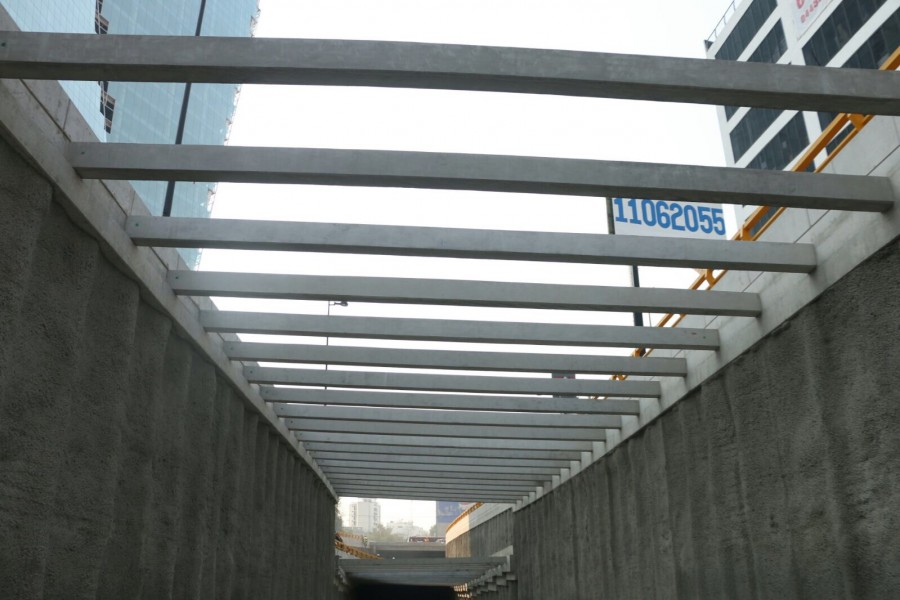 El doble túnel de Mixcoac se inaugurará en agosto