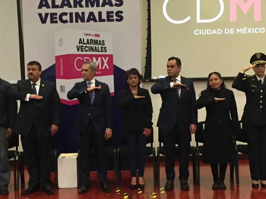 Continúa el programa de Alarmas Vecinales en la #CDMX
