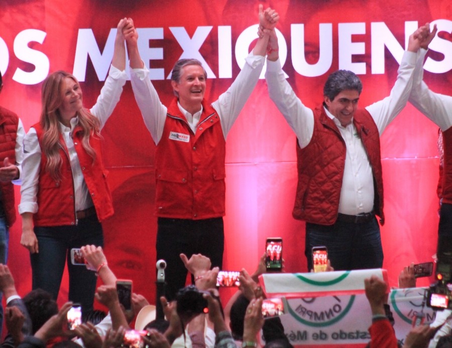 Morena denuncia ante el INE que Del Mazo rebasó gastos de campaña