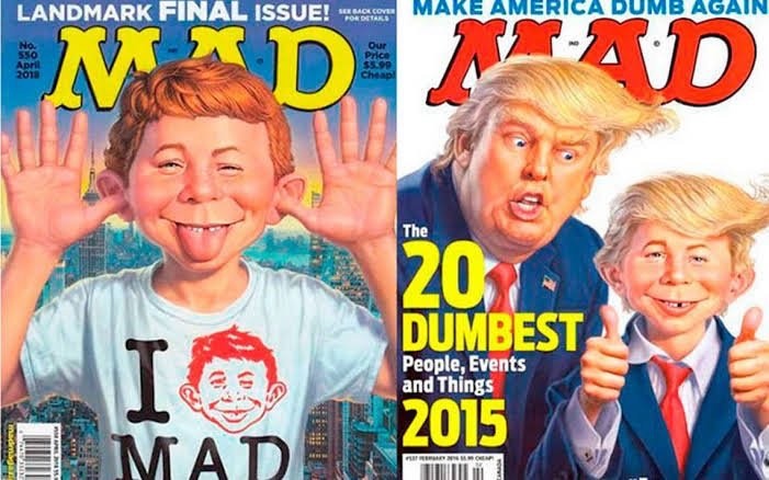 La revista Mad cierra después de 67 años