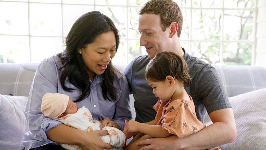 Mark Zuckerberg anuncia el nacimiento de su segunda hija en Facebook