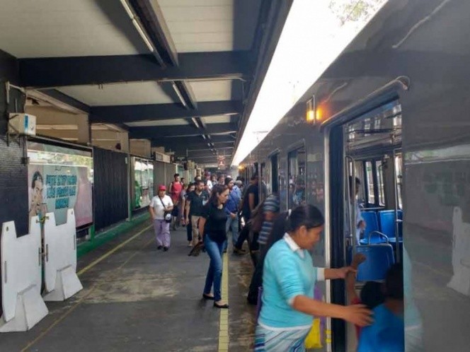 STE reestablece servicio del Tren Ligero Tasqueña-Azteca