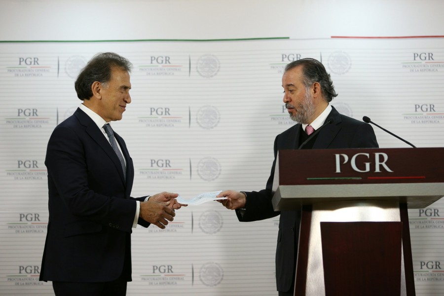 Recupera la PGR 171 MDP desviados por Javier Duarte
