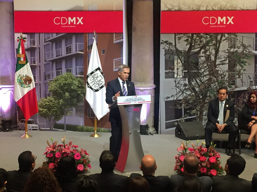 Promueven acciones para dotar de Vivienda a trabajadores de CdMx