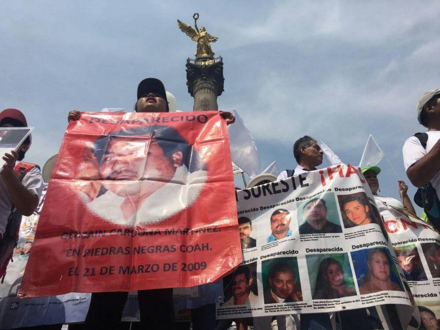Madres claman justicia, marchan por sus hijos desaparecidos