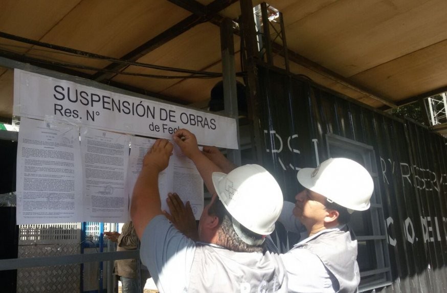 Suspenden edificio en la colonia Hipódromo Condesa