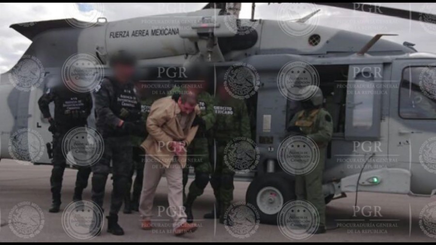 Extraditan a El Chapo a una cárcel de Brooklyn, New York