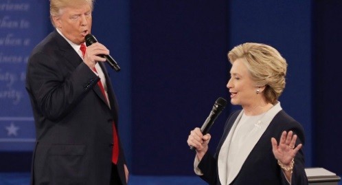Sin pena ni gloria, segundo debate de Trump y Clinton